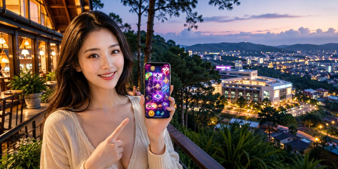 Cảnh giải trí casino tại Đà Lạt qua ứng dụng di động