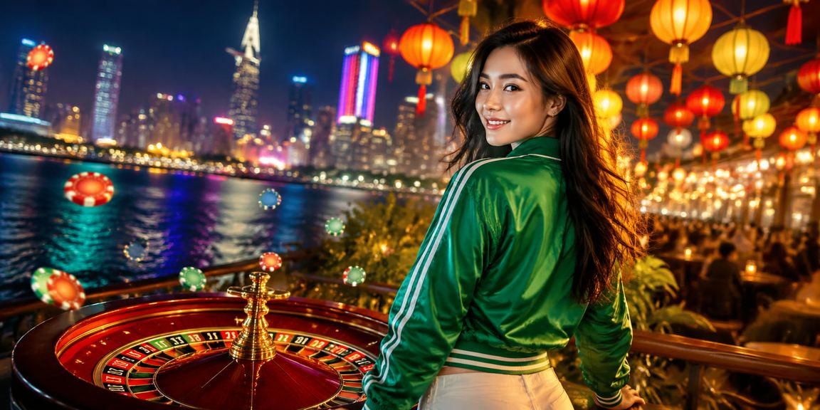 Phòng cá cược Roulette tại TP Hồ Chí Minh với đèn lồng truyền thống